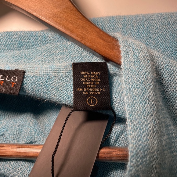 Marcello sport baby alpaca sweater - Picture 3 of 3